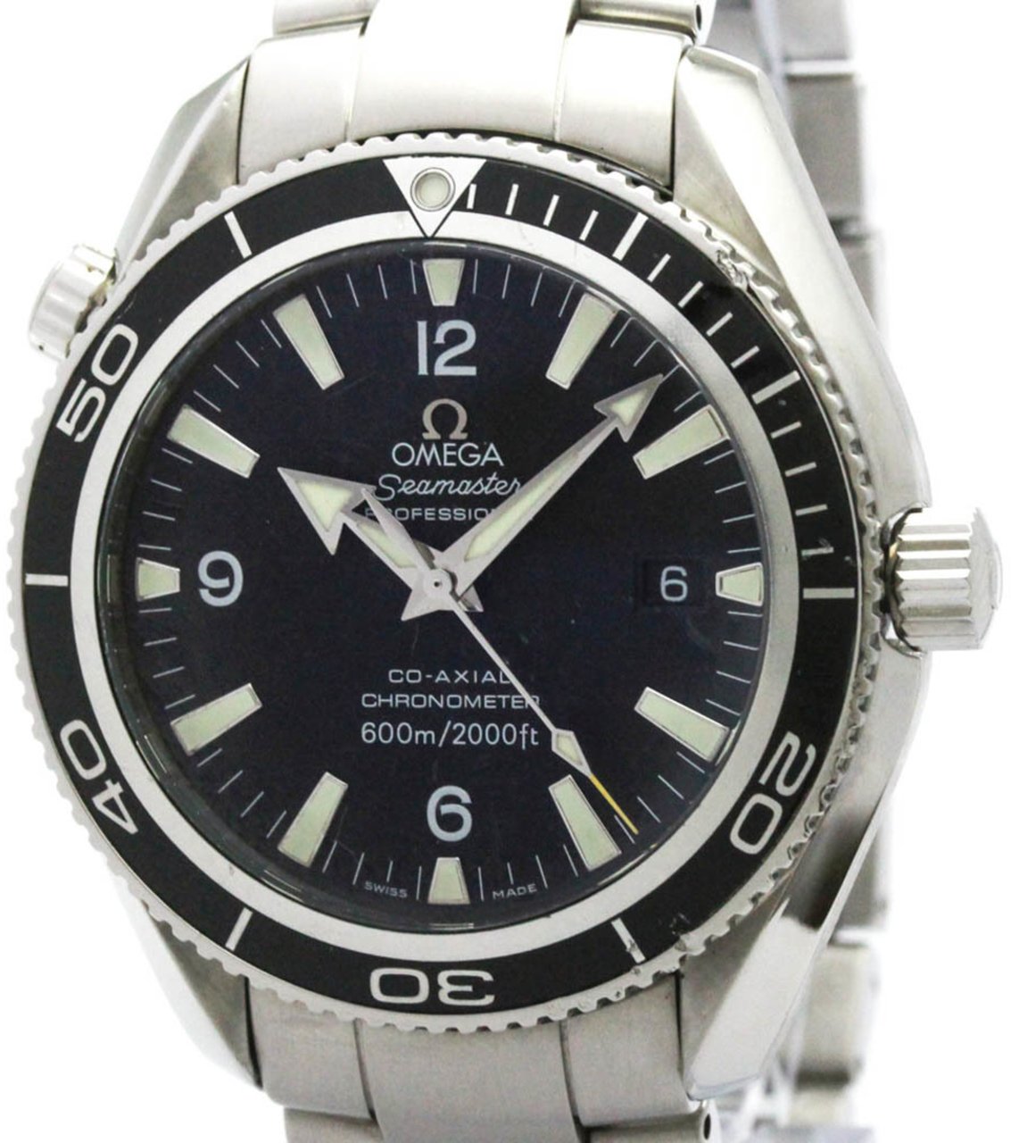 Omega Omega Seamaster Planet Ocean 600m Co-Axial Automatic Watch Stainless steel 42 Divers