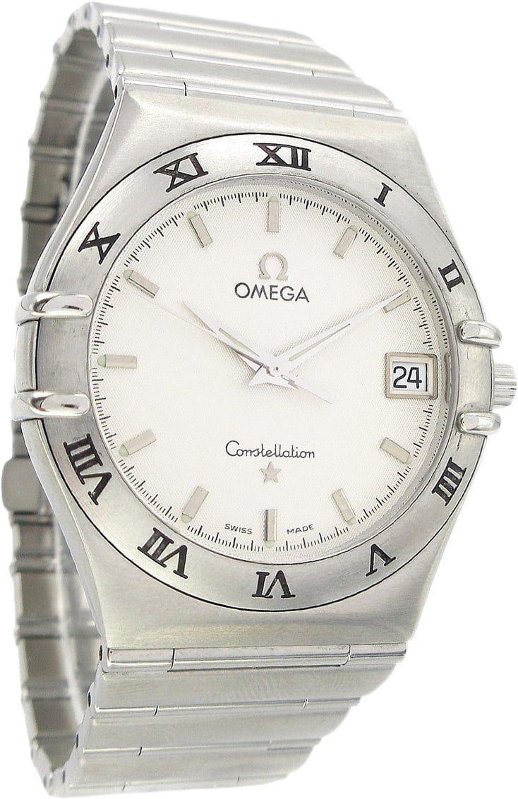 Omega Omega Constellation Quartz Watch Stainless Steel 34 Divers