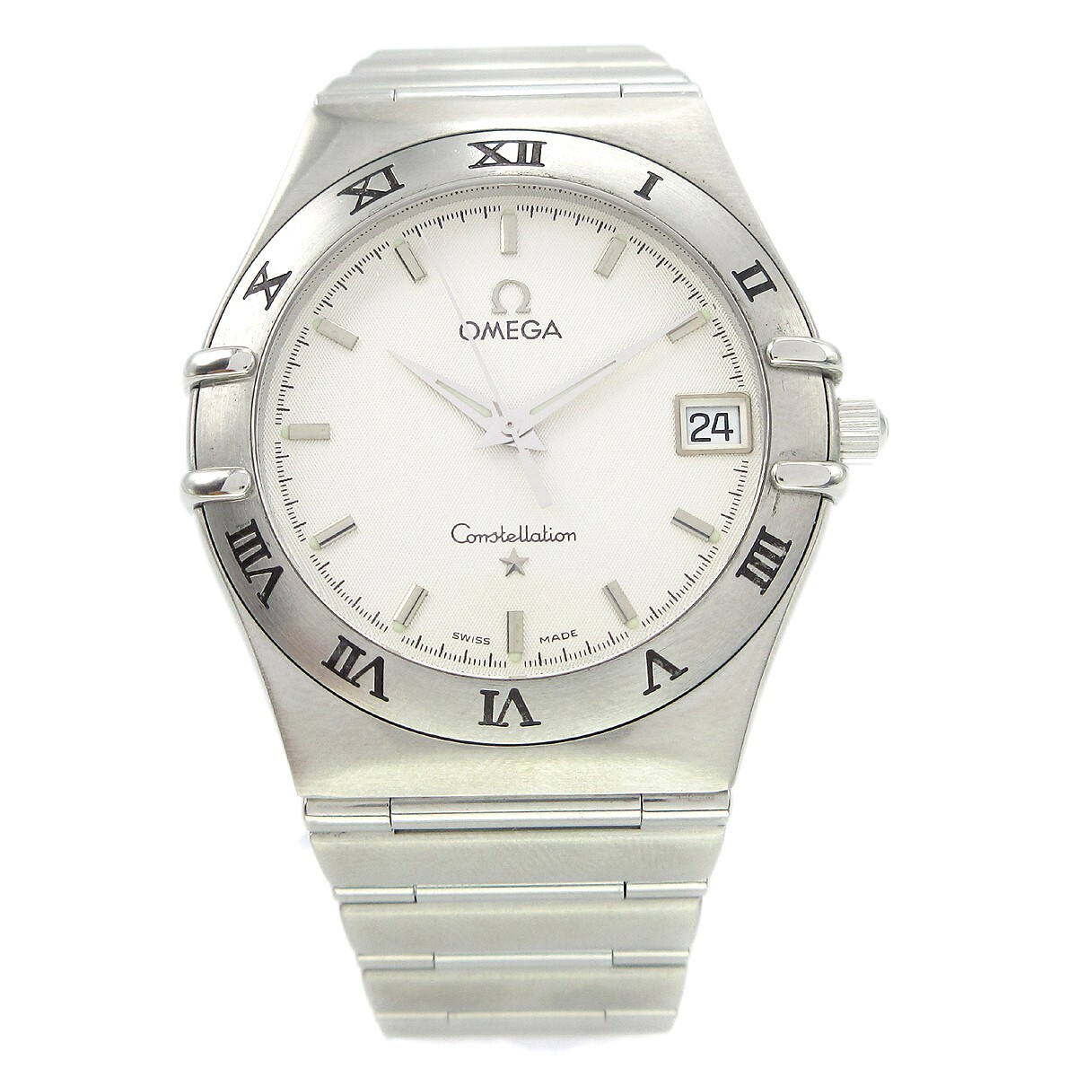 Omega Omega Constellation Quartz Watch Stainless Steel 34 Divers