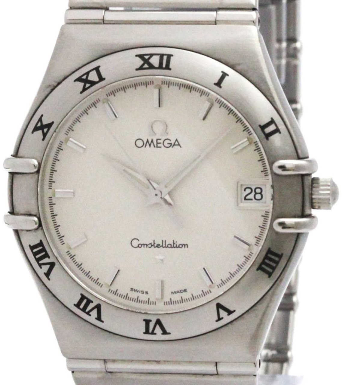Omega Constellation Quartz Stainless Steel 34 Divers