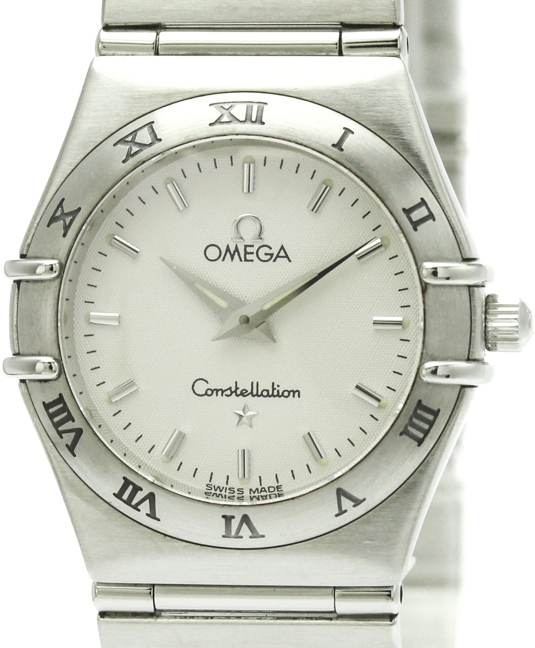 Omega Omega Constellation My Choice Quartz Watch Stainless Steel and Mother of Pearl 25 Divers