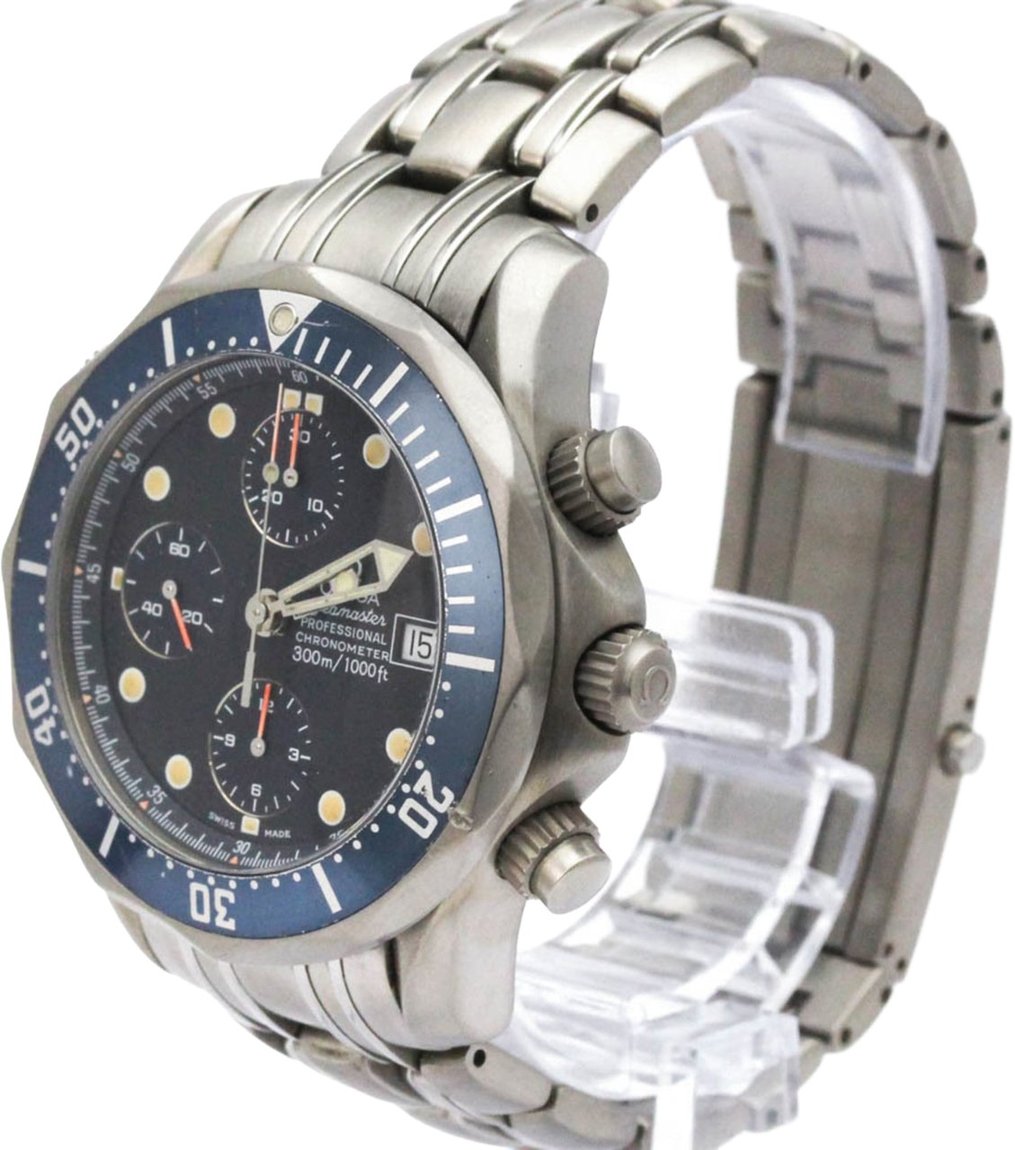 Omega Omega Seamaster Diver 300M Chronometer Chronograph Automatic Watch Stainless Steel 41 Divers
