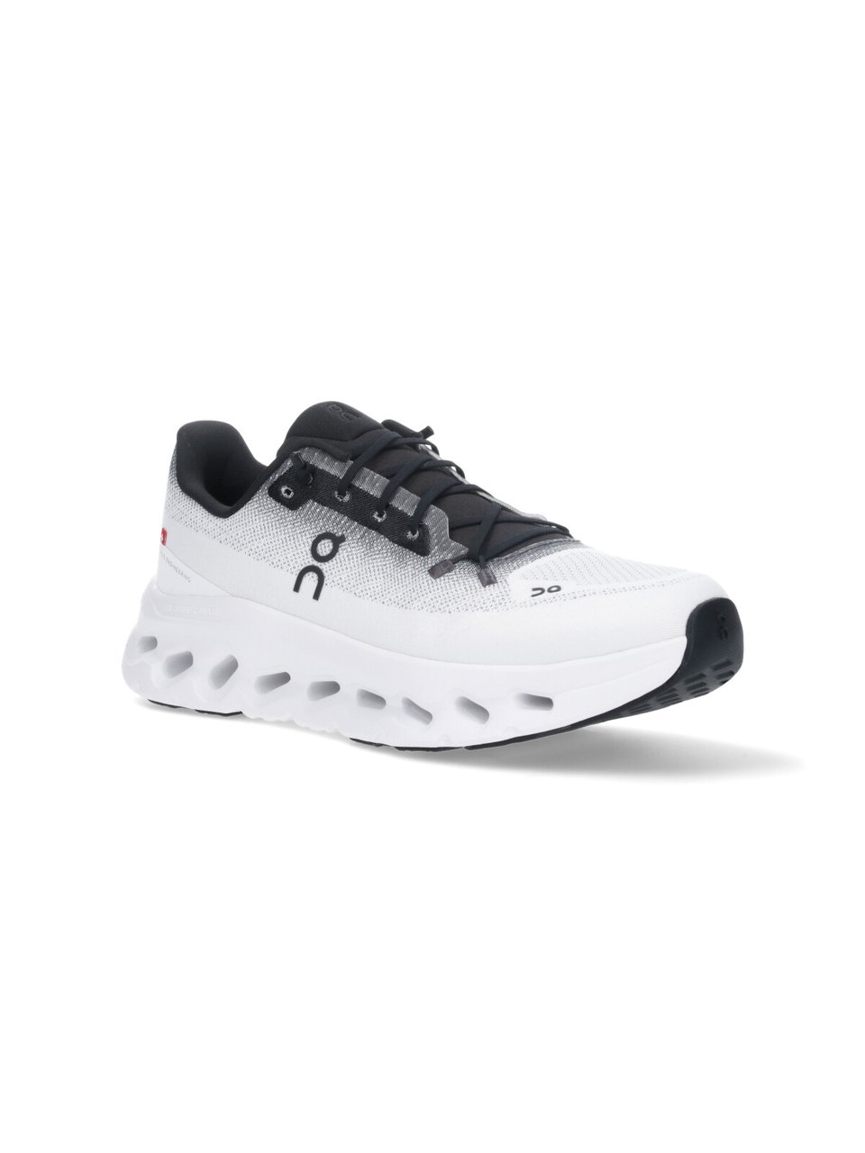ON White Cloudtilt Mesh Sneakers Wit