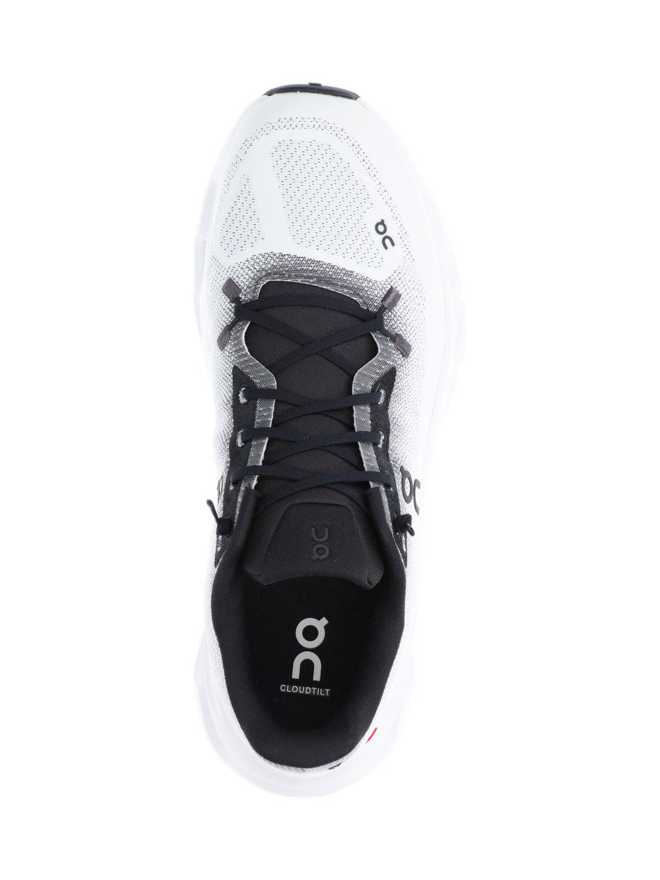 ON White Cloudtilt Mesh Sneakers Wit