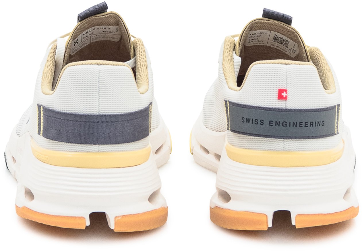 ON On Cloudnova Form 2 Sneakers Bianche Grijs