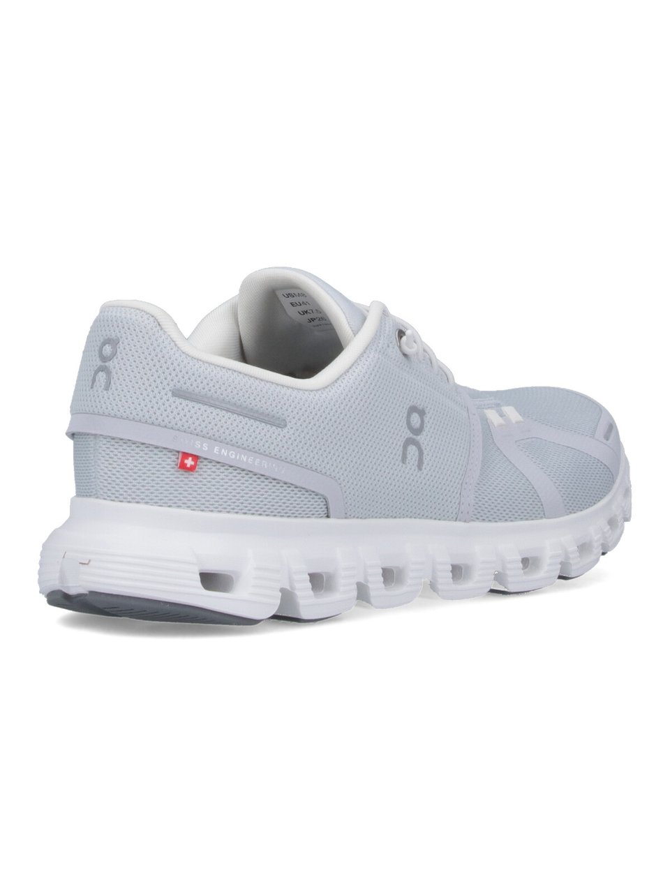 ON Gray Cloud 6 Mesh Sneakers Grijs
