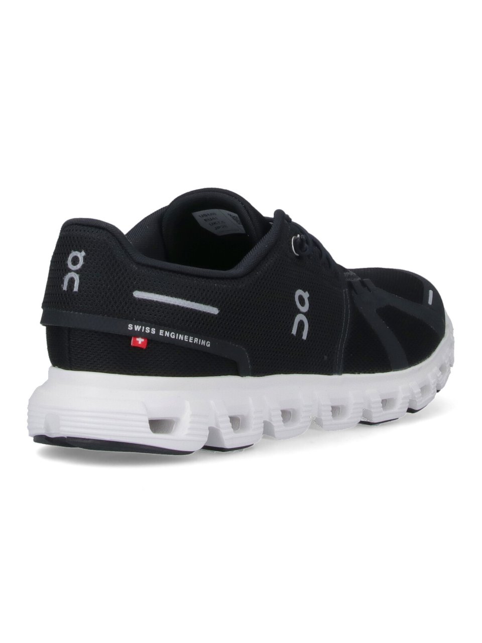 ON Black Cloud 6 Mesh Sneakers Zwart