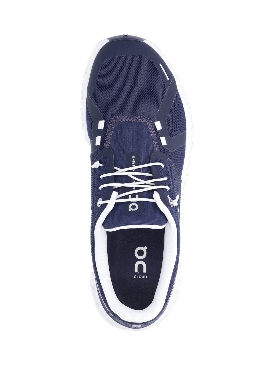 ON Navy Cloud 6 Mesh Sneakers Blauw