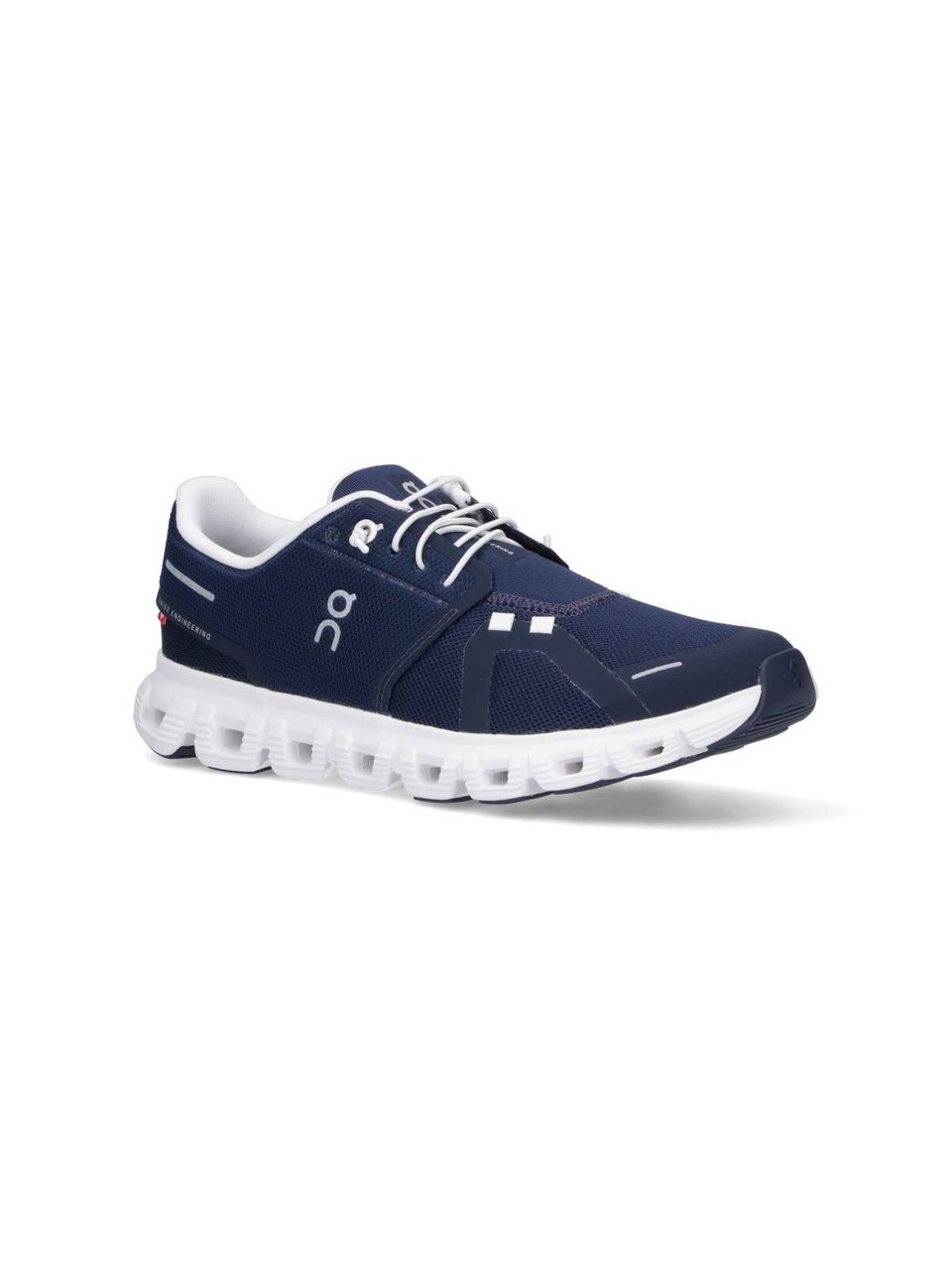 ON Navy Cloud 6 Mesh Sneakers Blauw