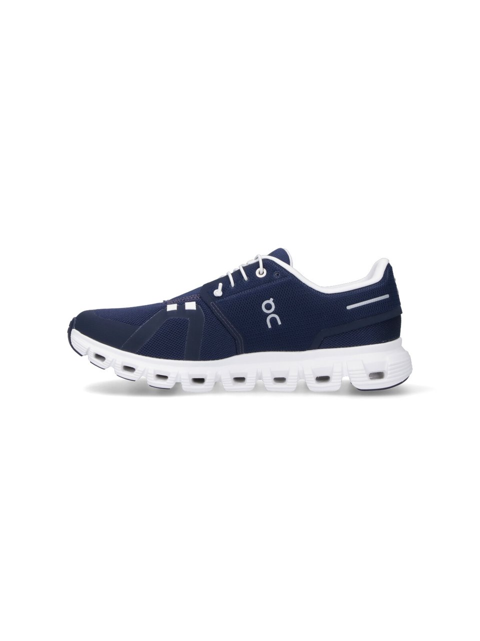 ON Navy Cloud 6 Mesh Sneakers Blauw
