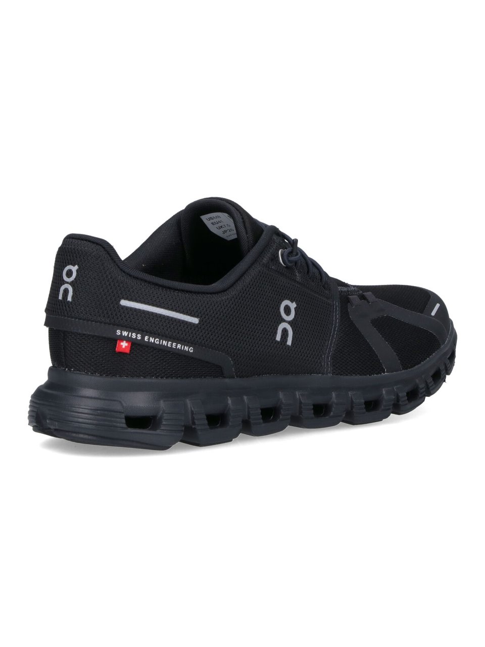 ON Black Cloud 6 Mesh Sneakers Zwart