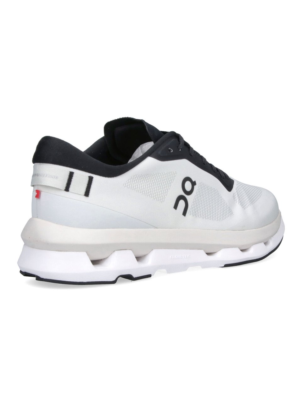 ON White Couldzone Fabric Sneakers Wit