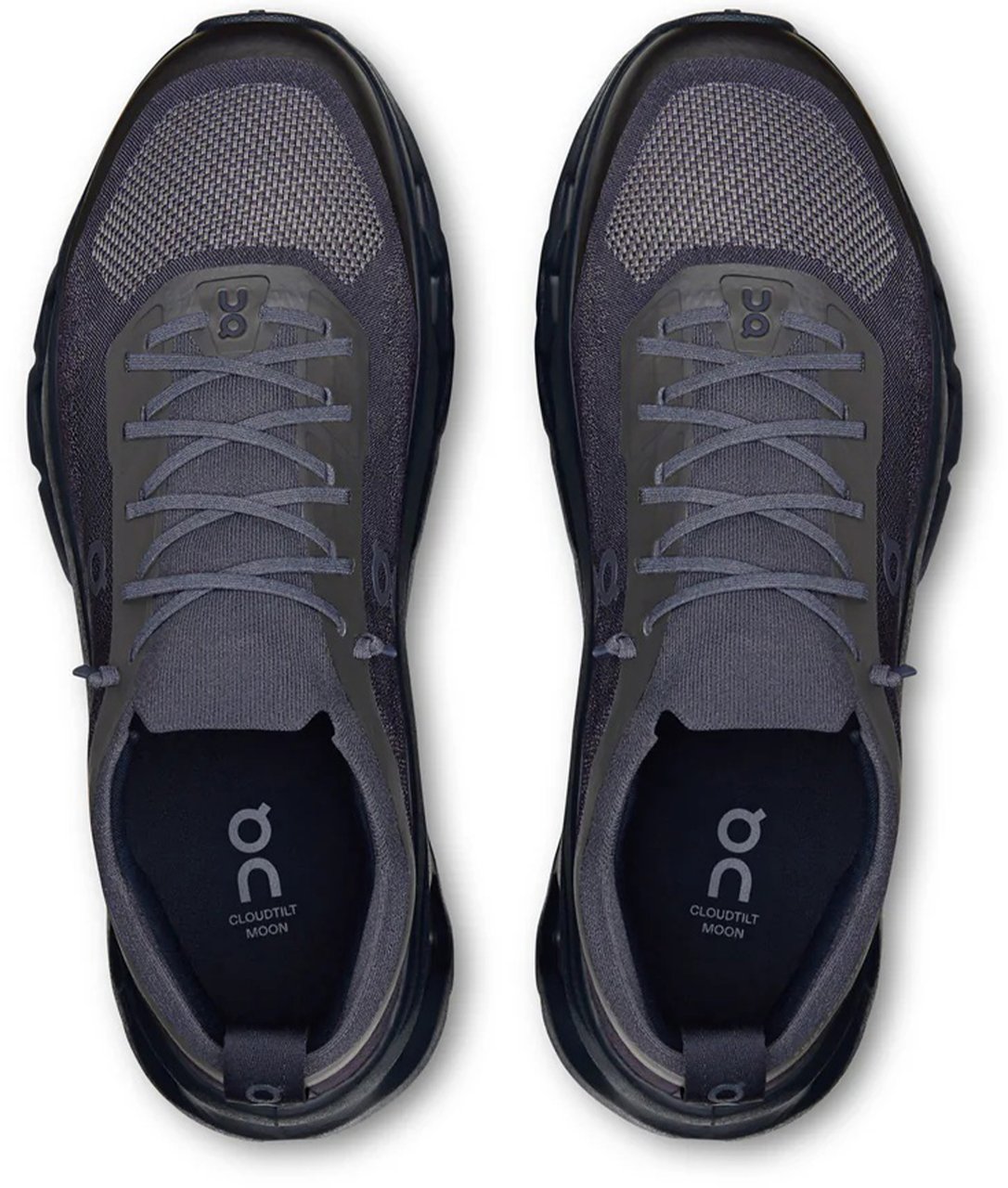 ON Black Cloudtilt Mo Breathable Mesh Running Sneakers Zwart