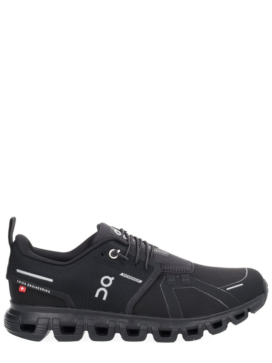 ON Black Cloud 6 Recycled Polyester Sneakers Zwart