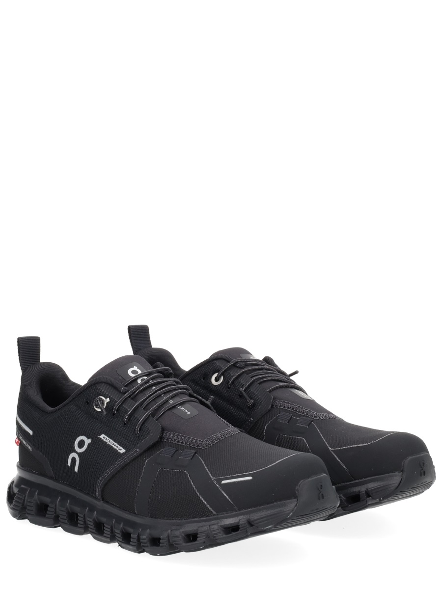 ON Black Cloud 6 Recycled Polyester Sneakers Zwart