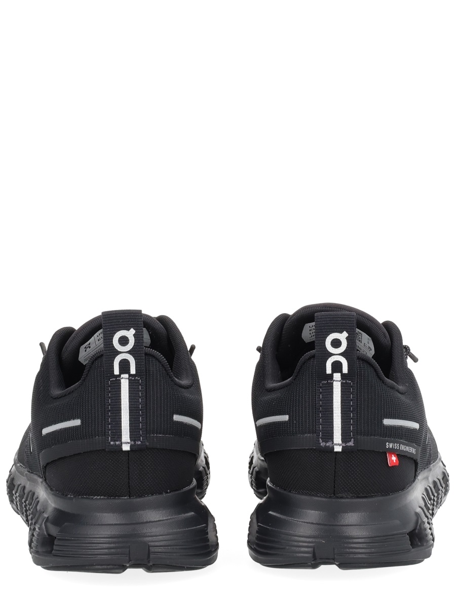 ON Black Cloud 6 Recycled Polyester Sneakers Zwart
