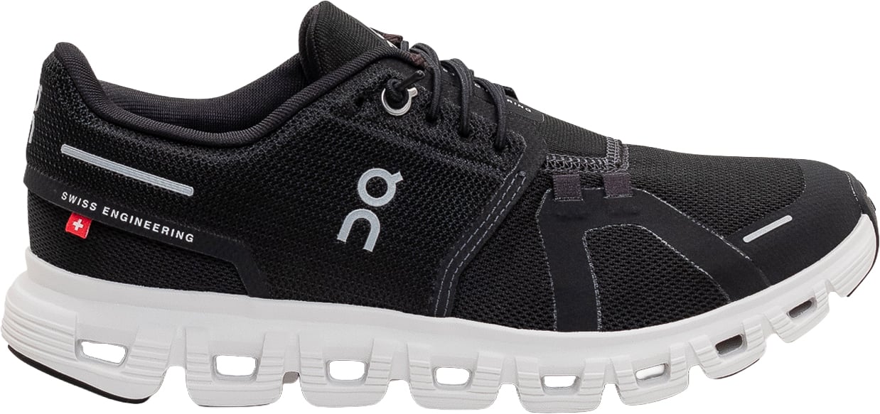 ON Sneakers Cloud 6 con Chiusura con Lacci Zwart