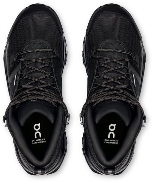ON Cloudrock Mid Zwart