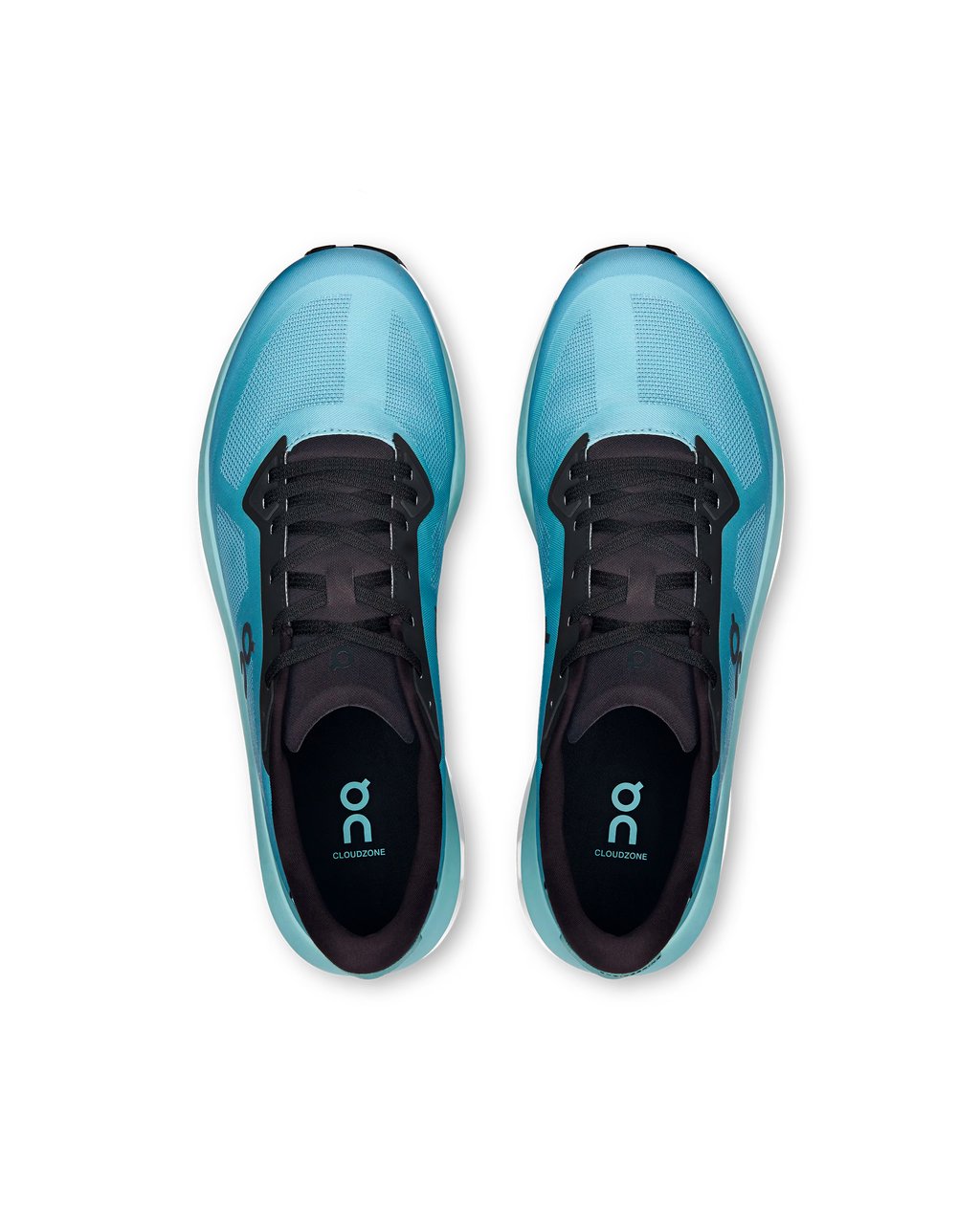 ON Wash Black Cloudzone Polyester Sneakers Blauw