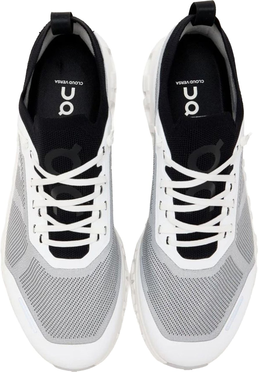 ON White Cloud 6 Versa Mesh Running Sneakers Wit