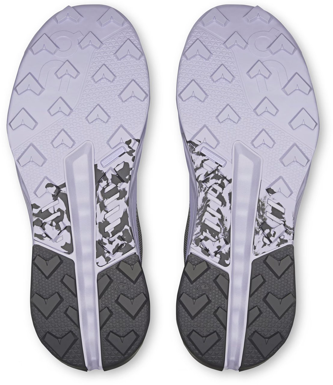 ON Grey Cloudhoriz 2 Wp Mesh Running Sneakers Grijs