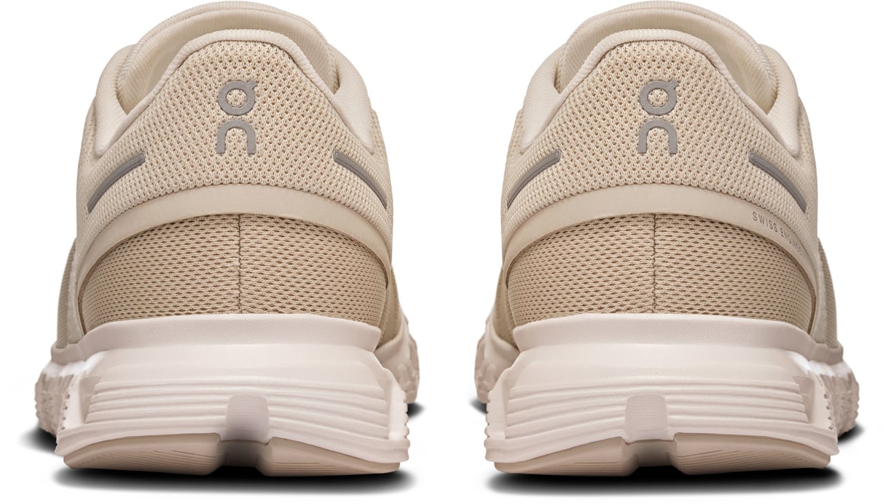 ON Cloud 6 Pearl/White Dna Sneakers Neutraal
