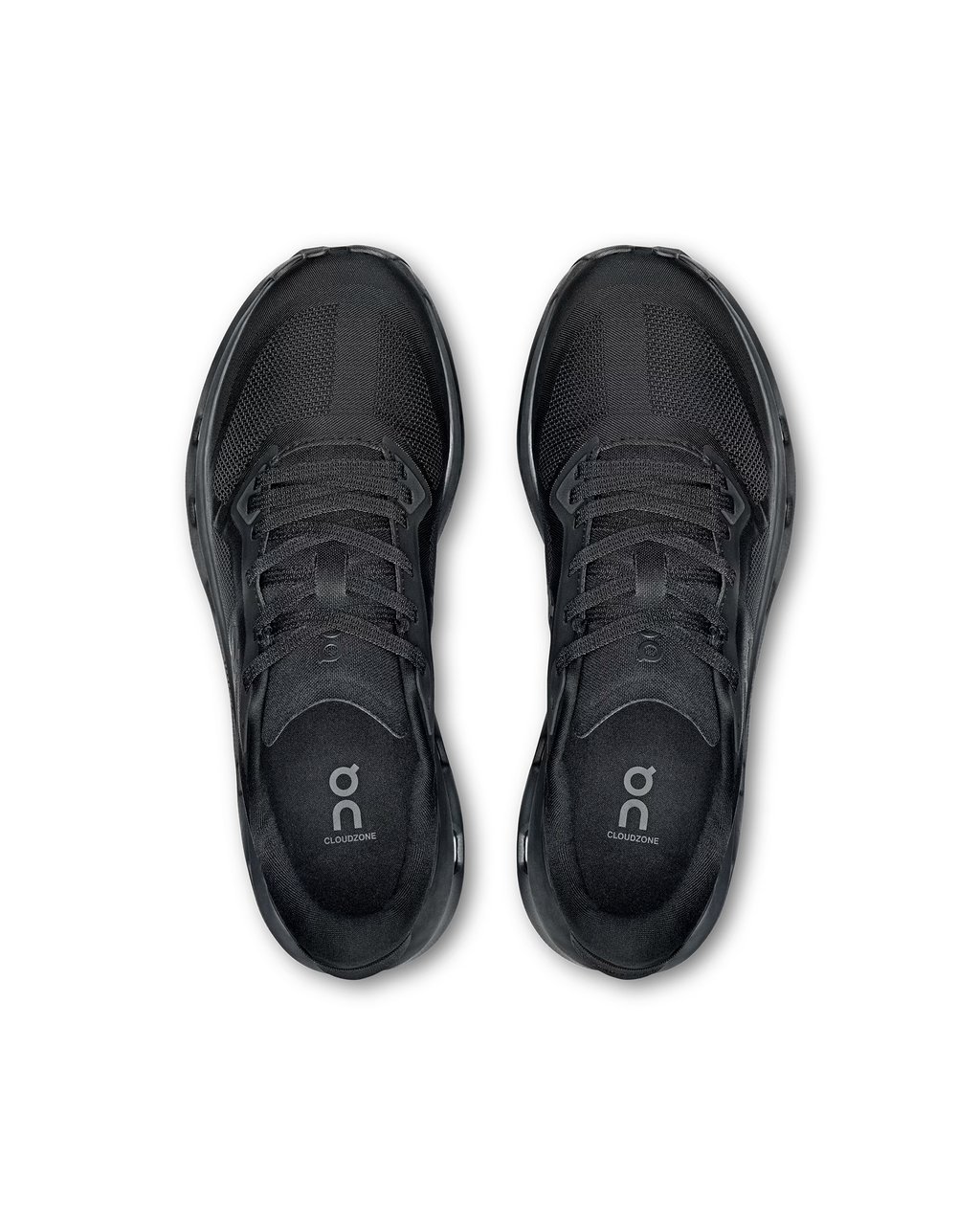 ON Cloudzone Black Eclipse Sneakers with Integrated Cushioning Technology Zwart