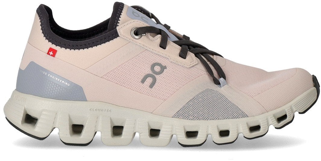 ON ON CLOUD X 3 AD SHELL HEATHER SNEAKER Roze
