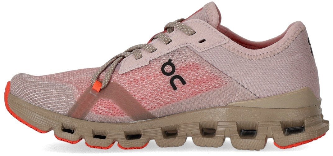 ON ON CLOUD X 4 AD MAUVE SALMON SNEAKER Roze