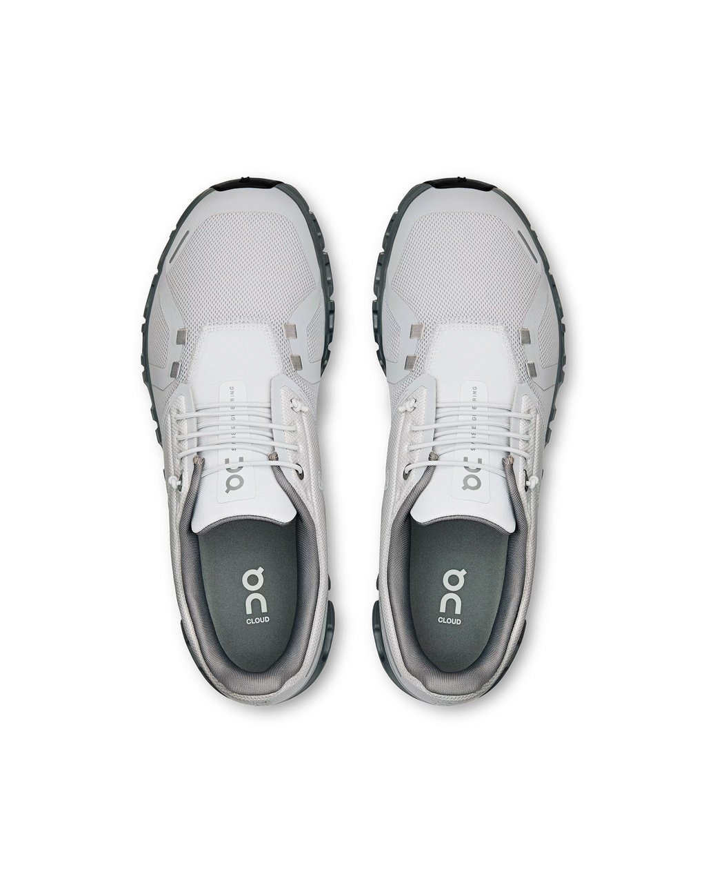 ON Performance Sneakers Cloud 6 with Speedboard® Technology Grijs