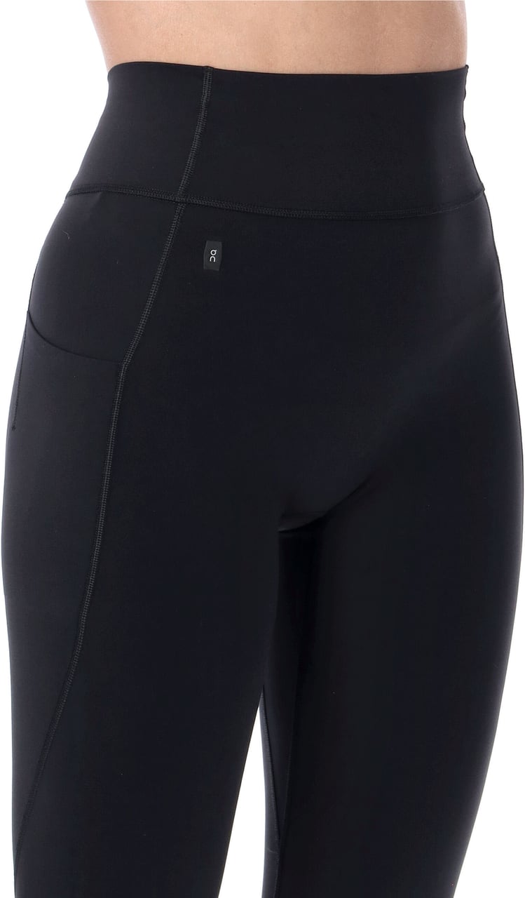 On Running Studio Tights Leggins Nero Zwart