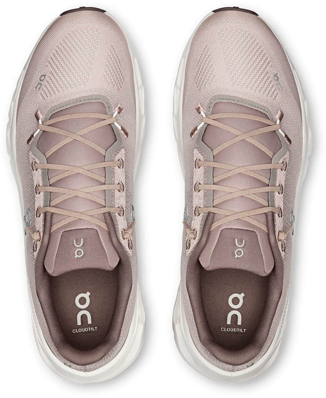 On Running Sneakers Cinder Fog Wit