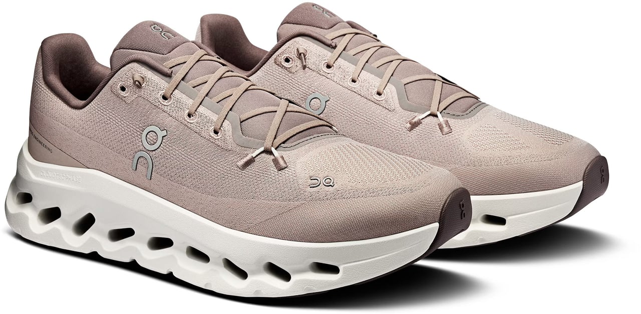 On Running Sneakers Cinder Fog Wit