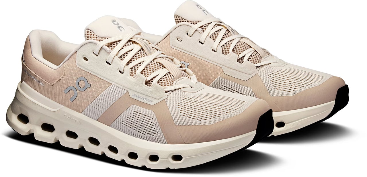 On Running Sneakers Pearl Desert Zilver