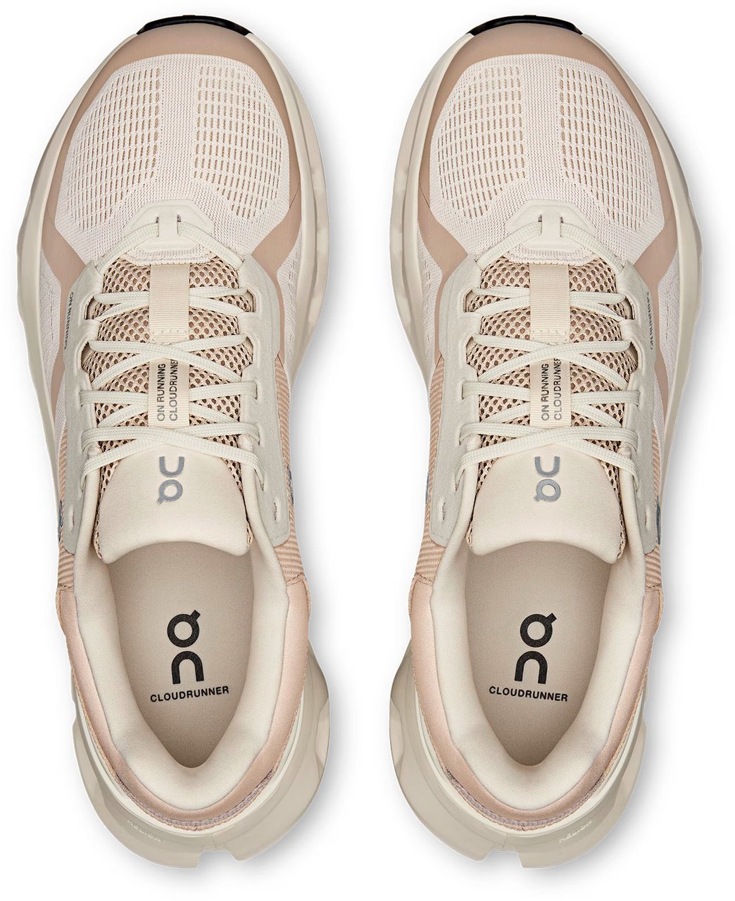 On Running Sneakers Pearl Desert Zilver