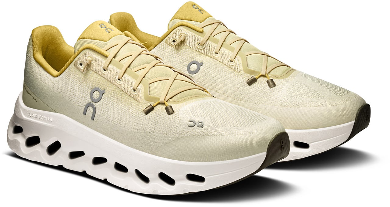 On Running Sneakers Yellow Geel
