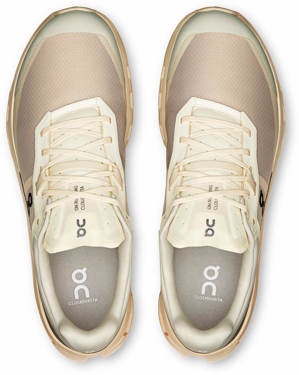 On Running Sneakers Cream Desert Divers