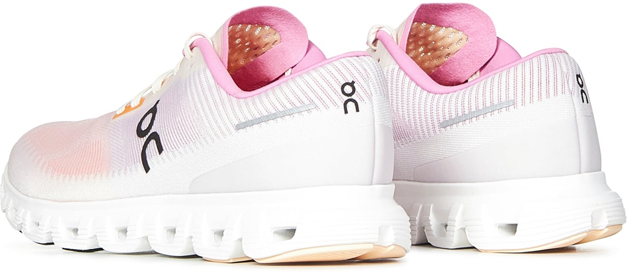 On Running Sneakers Orange Wit