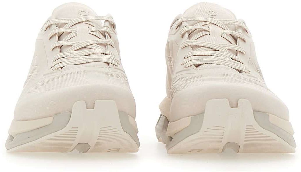 On Running Sneakers Beige Wit