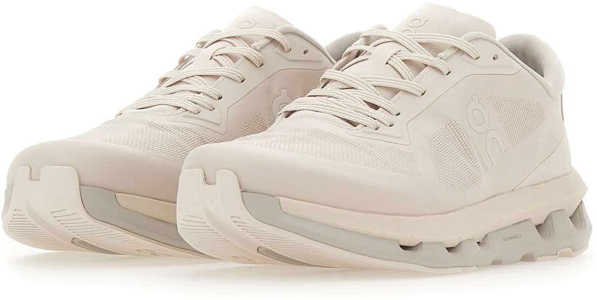 On Running Sneakers Beige Wit