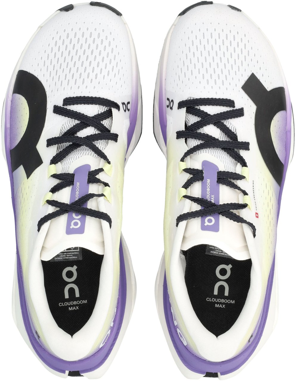 On Running Cloudboom Max White Juniper Wit