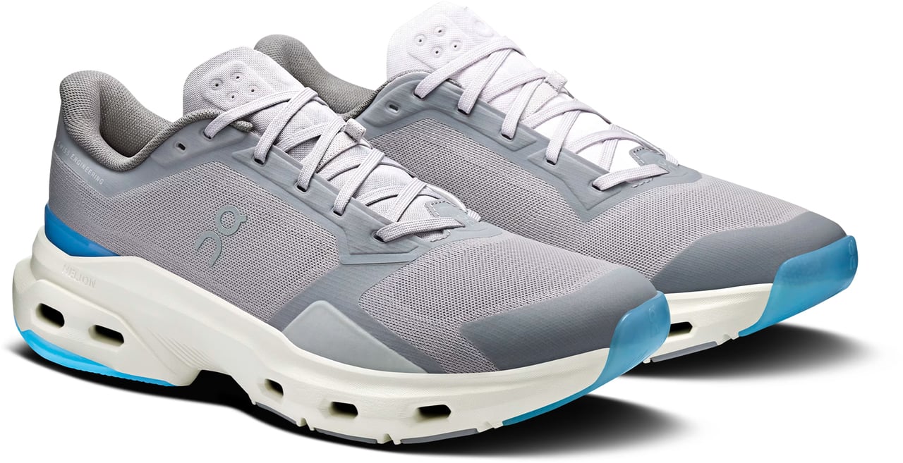 On Running Sneakers Alloy Ice Lichtgrijs