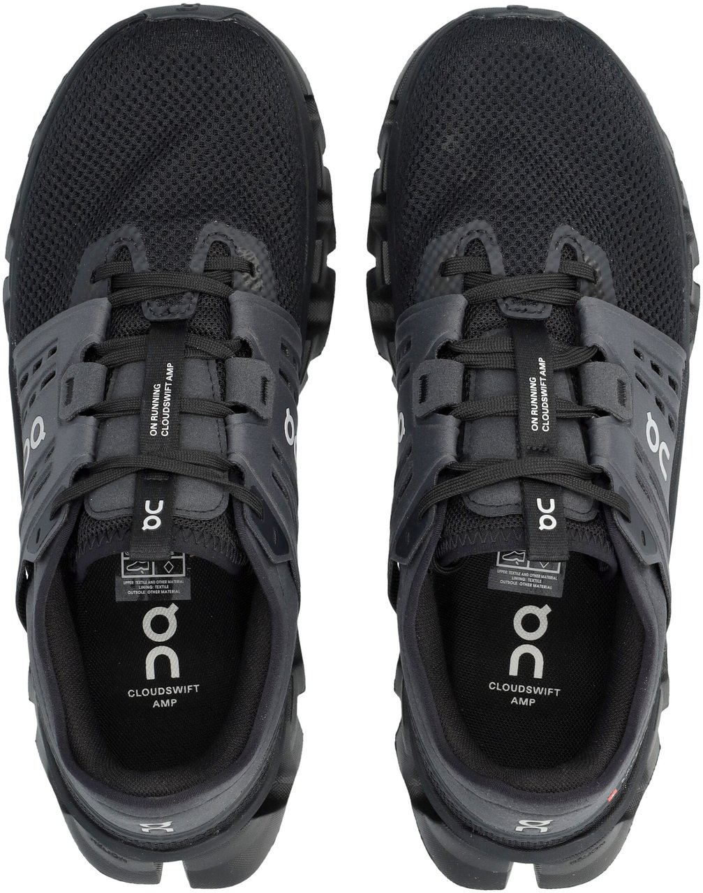 On Running Cloudswift Amp Nero Zwart