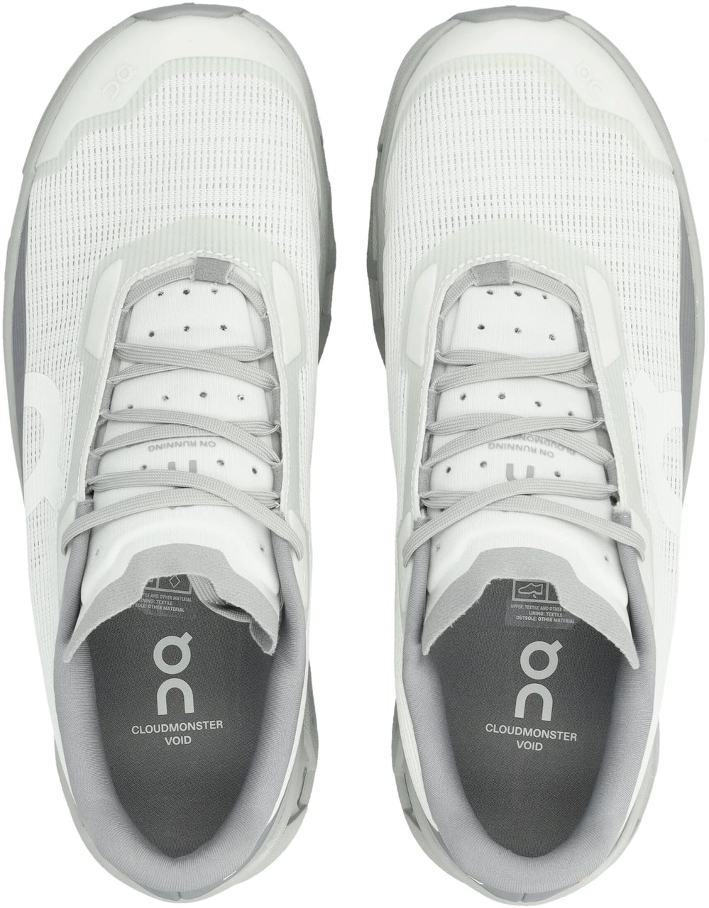 On Running Cloudmonster Void Iceberg Tin Zilver