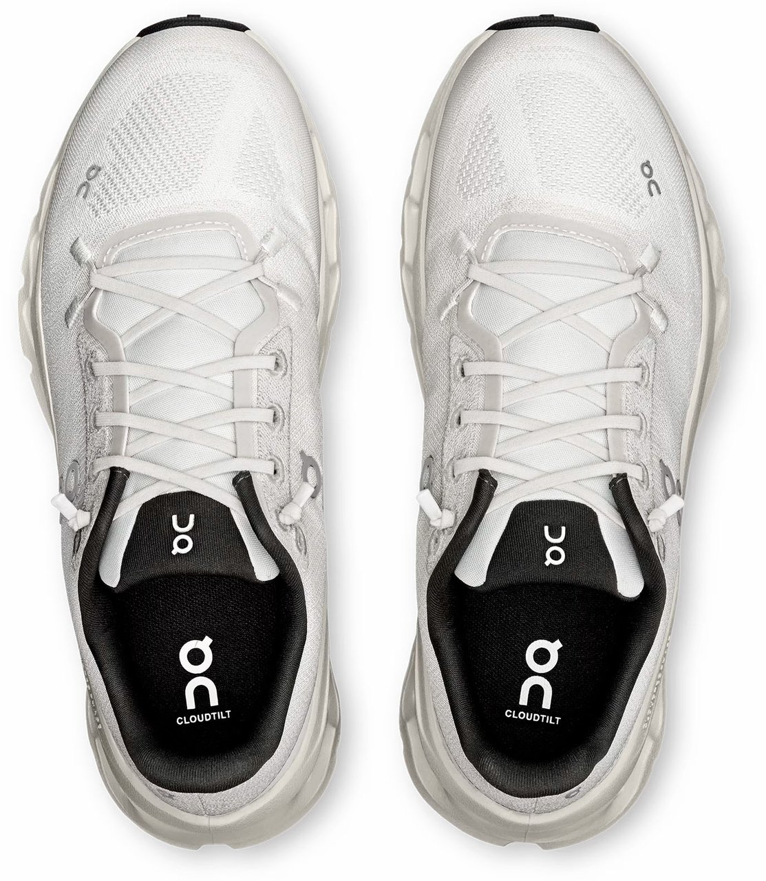 On Running Sneakers Pearl Ice Lichtgrijs