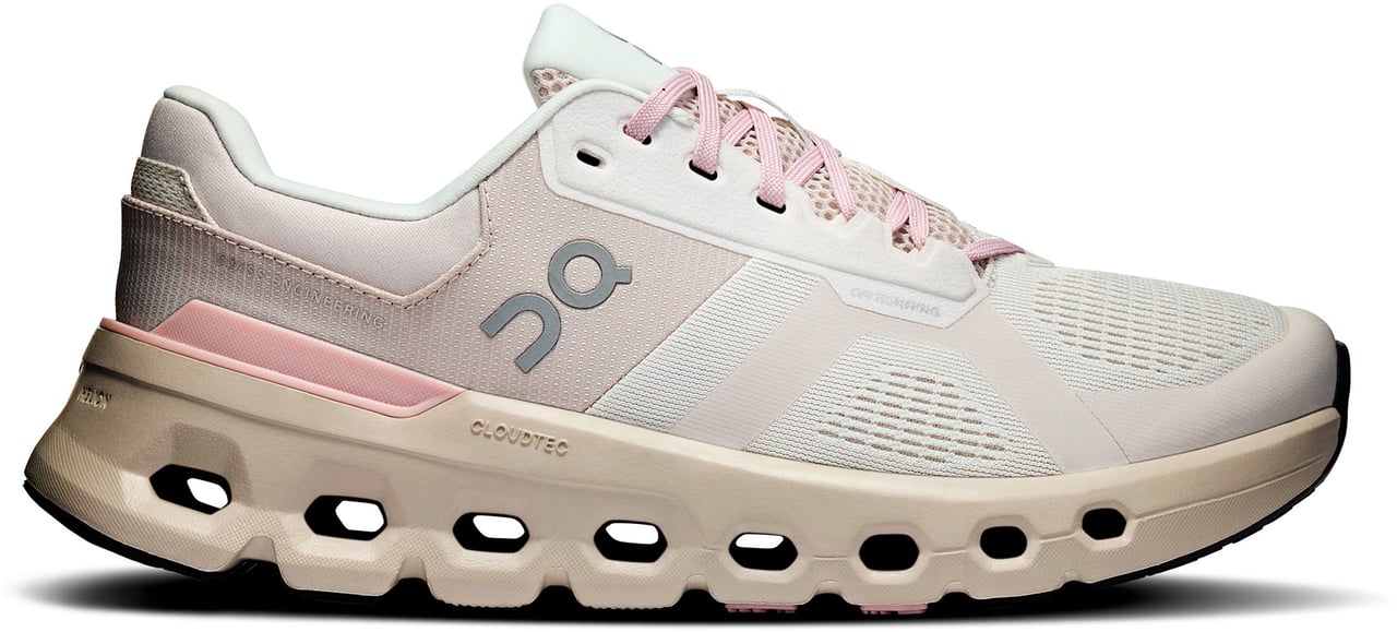 On Running Sneakers Silver Mauve Zilver