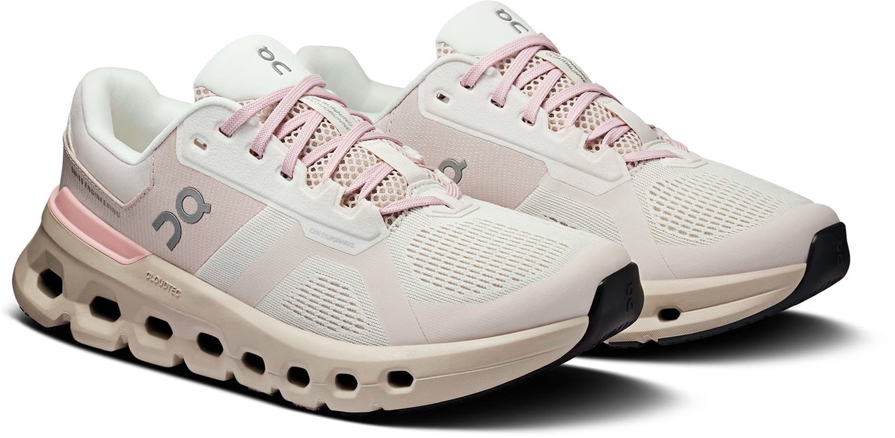 On Running Sneakers Silver Mauve Zilver