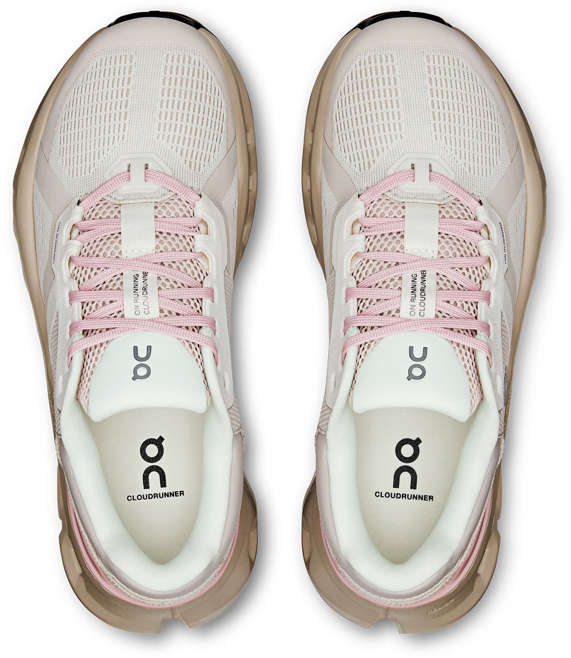 On Running Sneakers Silver Mauve Zilver