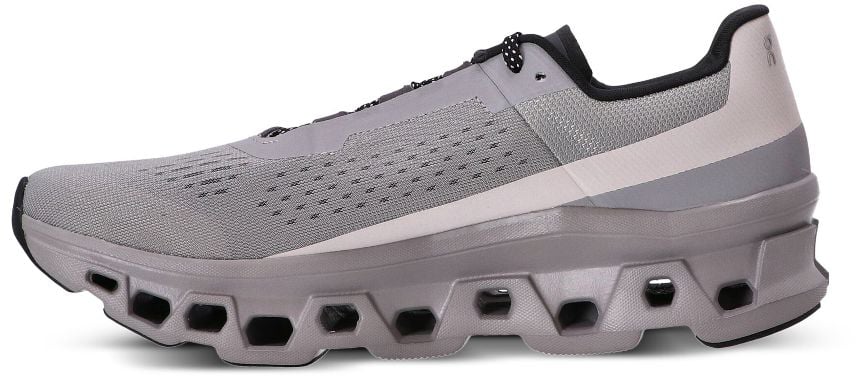 On Running Sneakers Silver Zilver