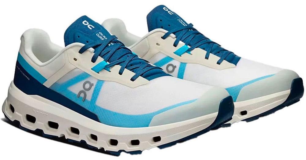 On Running baskets basses cloudvista Blauw
